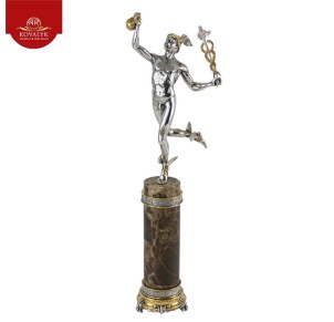 Серебряная статуэтка «Гермес- покровитель торговли»