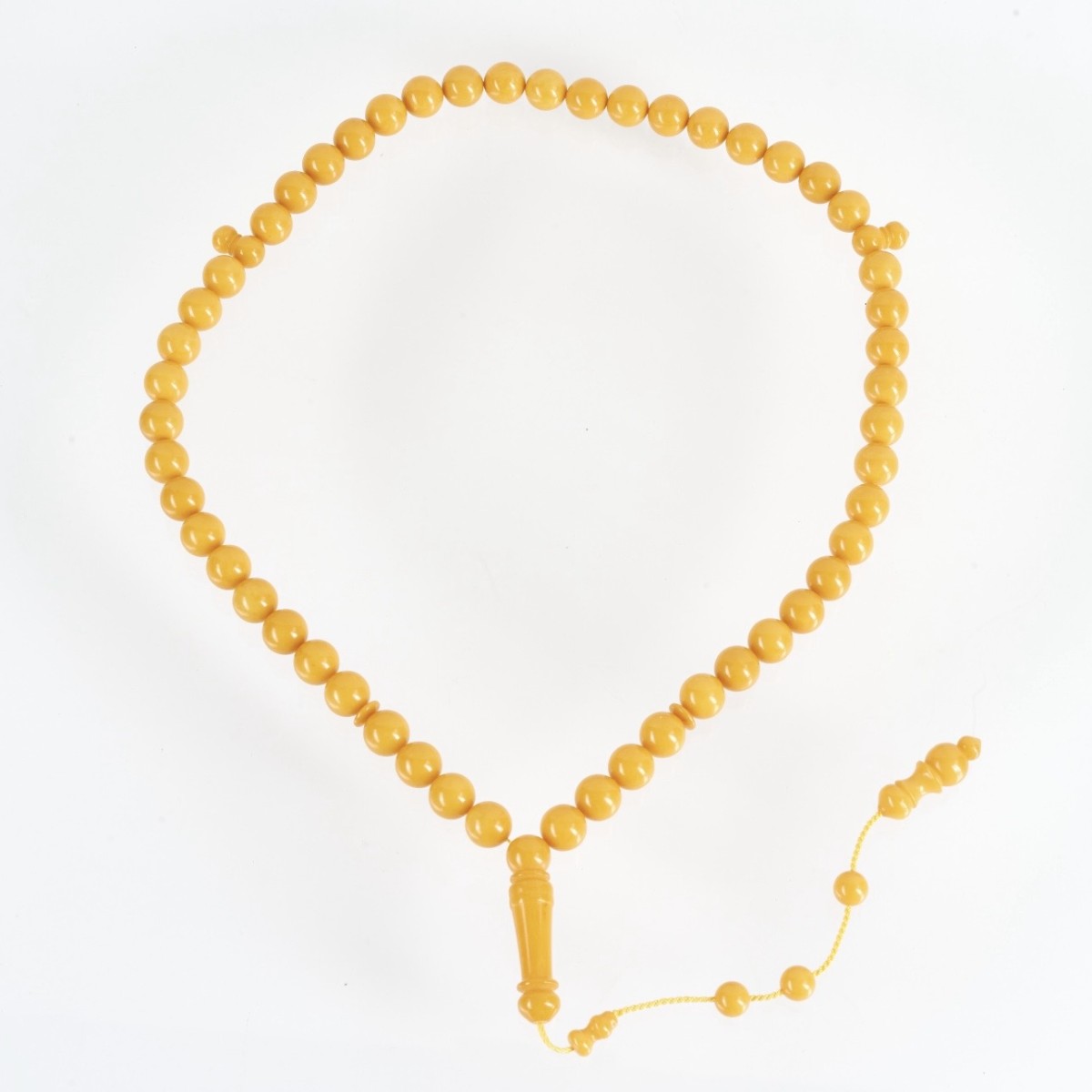 Фото - Четки из янтаря на 51 бусину 