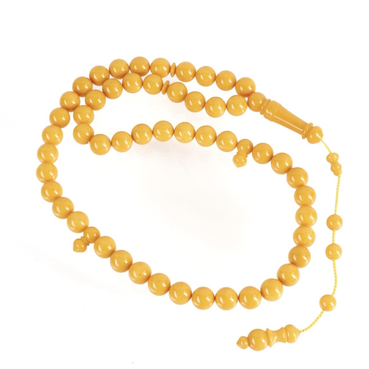 Фото - Четки из янтаря на 51 бусину 