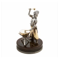 Серебряная статуэтка "Козак з барабаном"