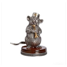 Серебряная статуэтка "Мышка-Доктор"