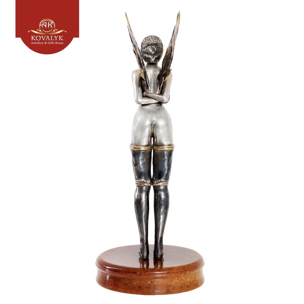 Фото - Серебряная статуэтка «Повелительница ветра»