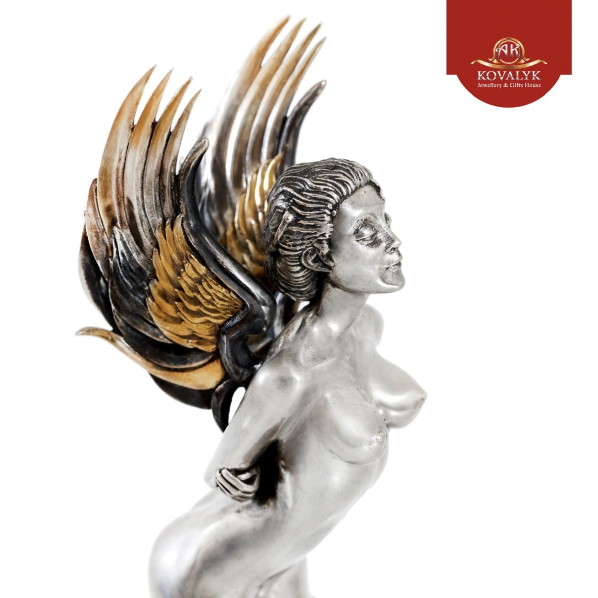 Фото - Серебряная статуэтка «Повелительница ветра»