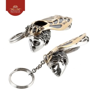 Серебряный брелок-свисток «Повелитель ветра»