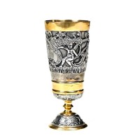 Серебряная рюмка "Ангелочек"