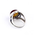 Фото - Серебряное кольцо с янтарем арт 14я