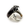 Фото - Серебряное кольцо с янтарем арт 24я