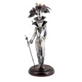 Фото - Серебряная статуэтка с янтарём "Повелитель сов"