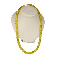 Янтарные бусы с серебром арт 223я