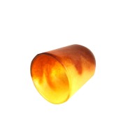 Рюмка из янтаря с круглым дном