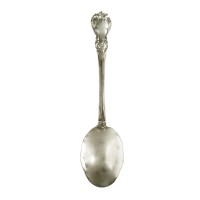 Серебряная чайная ложка "Ракушка"