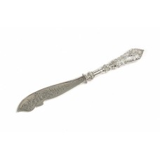 Нож  серебряный столовый "Бахус"