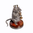 Фото - Серебряная статуэтка "Мышка-Доктор"