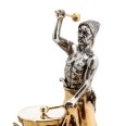 Фото - Серебряная статуэтка "Козак з барабаном"