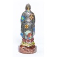 Фото - Срібна статуетка «Конфуцій» (емалі)