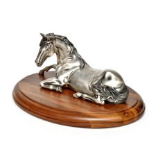 Серебряная композиция "Лошадь"