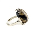 Фото - Серебряное кольцо с янтарем арт 23я