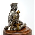 Фото - Серебряная статуэтка "Араб с соколом"
