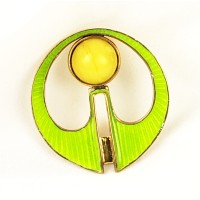 Серебряный подвес с янтарем арт 60я