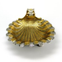 Серебряная икорница "Перлина"