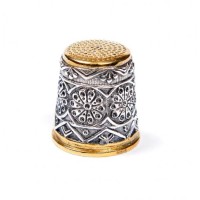 Серебряный наперсток "Ажур"