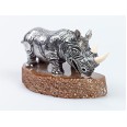 Фото - Серебряная статуэтка "Носорог"