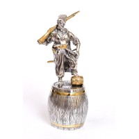 Рюмка "Козак с ружьём"