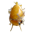 Фото - Яйцо янтарное "Лягушка"
