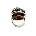 Фото - Серебряное кольцо с янтарем арт 24я
