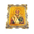Фото - Икона "Святой Николай" серебряная