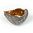 Фото - Серебряная ваза-салатница  "Морская раковина"