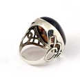 Фото - Серебряное кольцо с янтарем арт 19я