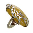 Фото - Серебряное кольцо с янтарём арт 2211я