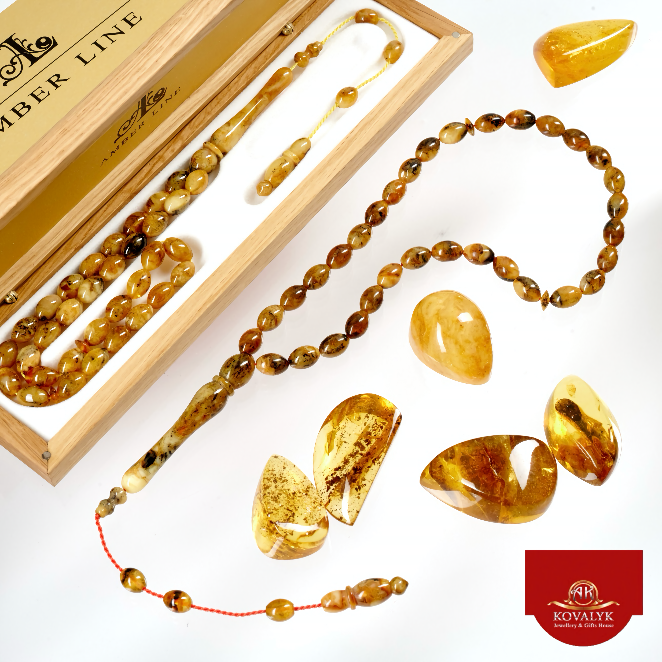 Четки из янтаря 